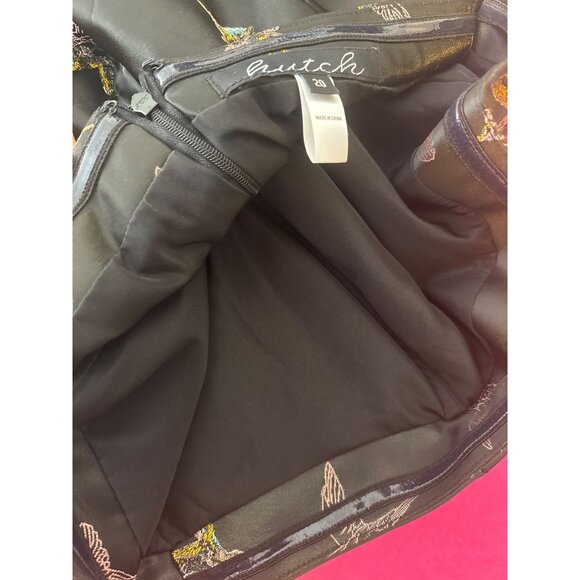 Hutch Black Size 16 Strapless Dress With Multicolor Bird Print Size - Picture 5 of 16